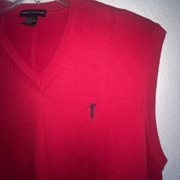 Fairway Outfitters Cotton Golf Vest. Size Large - Picture 5 of 7